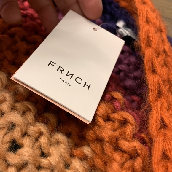 Anthropologie rainbow cardigan new without tags one size - Picture 10 of 11